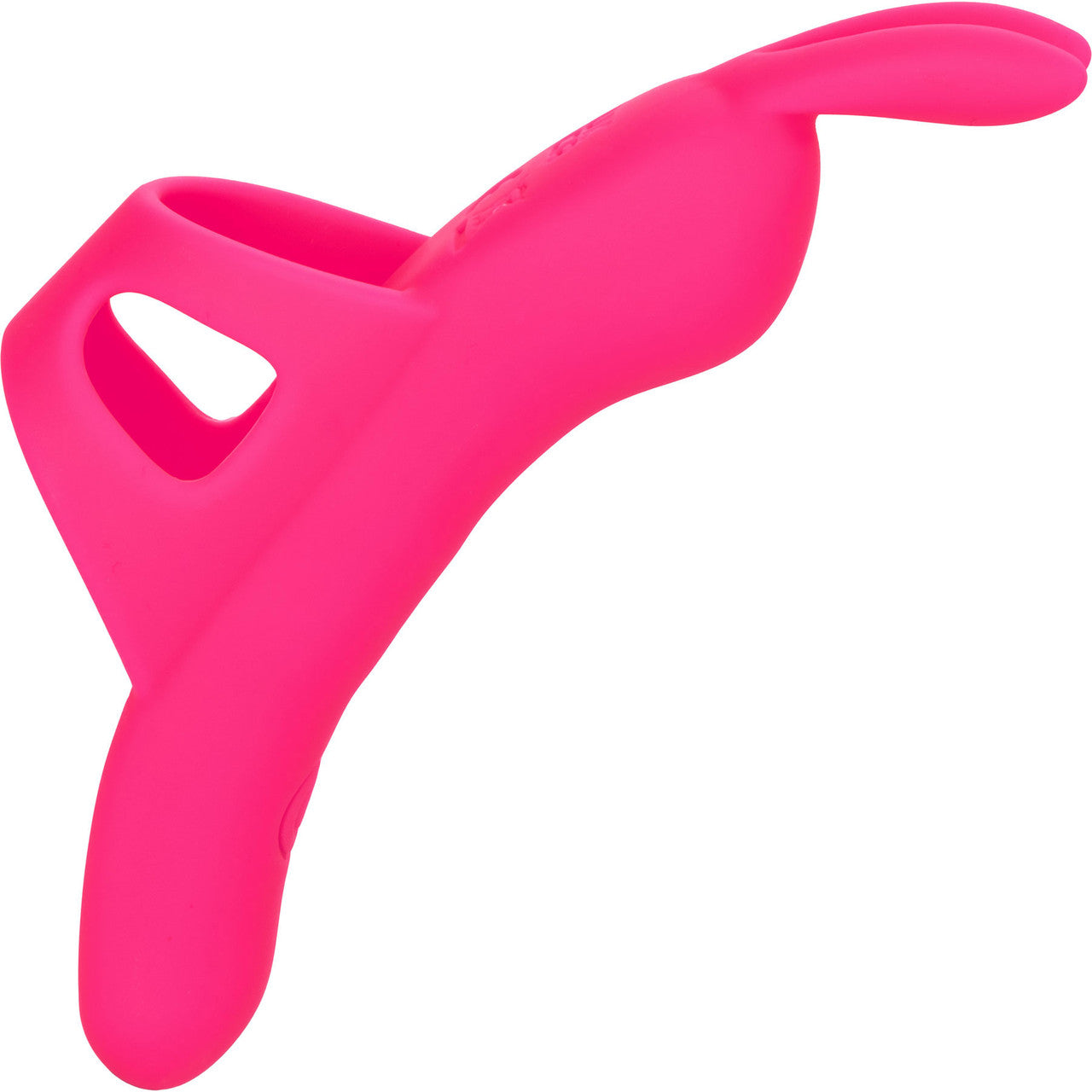 Neon Vibes - The Flirty Vibe Rechargeable Silicone Finger Vibrator By CalExotics - Pink