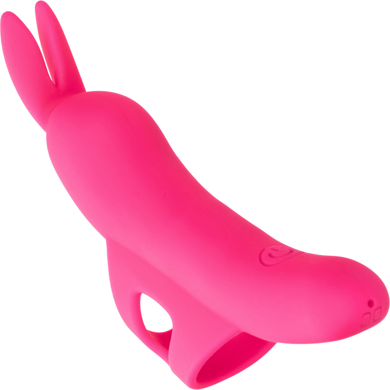 Neon Vibes - The Flirty Vibe Rechargeable Silicone Finger Vibrator By CalExotics - Pink