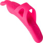 Neon Vibes - The Flirty Vibe Rechargeable Silicone Finger Vibrator By CalExotics - Pink