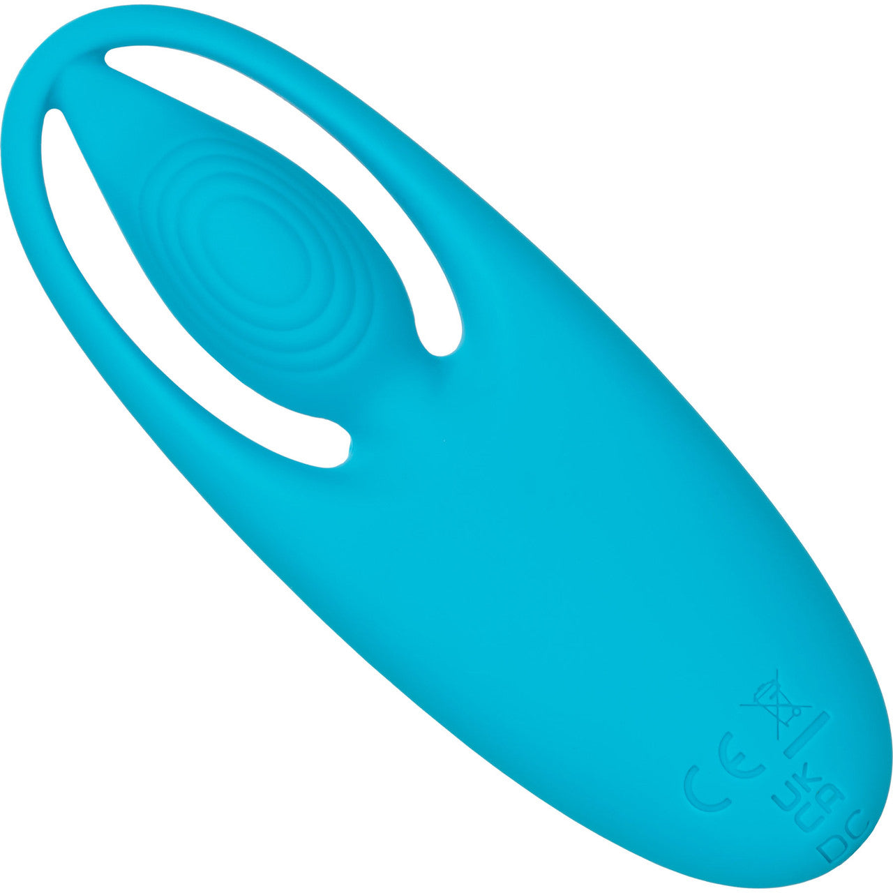 Neon Vibes - The Orgasm Vibe Rechargeable Silicone Finger Vibrator By CalExotics - Blue