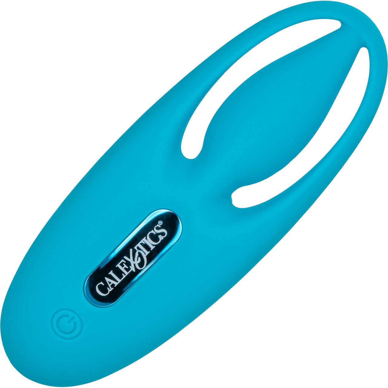 Neon Vibes - The Orgasm Vibe Rechargeable Silicone Finger Vibrator By CalExotics - Blue