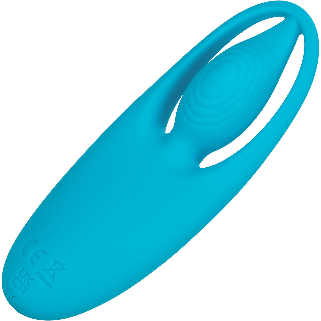 Neon Vibes - The Orgasm Vibe Rechargeable Silicone Finger Vibrator By CalExotics - Blue