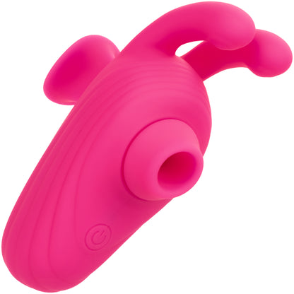 Neon® Vibes The Kissing Bunny Vibe Rechargeable Silicone Sucking Vibrator