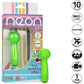 Neon Vibes The Bubbly Vibe Rechargeable Waterproof Silicone Mini Wand Vibrator By CalExotics