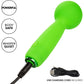 Neon Vibes The Bubbly Vibe Rechargeable Waterproof Silicone Mini Wand Vibrator By CalExotics