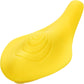 Neon Vibes - The Secret Vibe Rechargeable Silicone Lay On Vibrator With Remote By CalExotics - Yellow