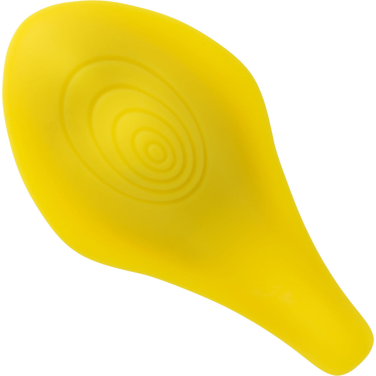 Neon Vibes - The Secret Vibe Rechargeable Silicone Lay On Vibrator With Remote By CalExotics - Yellow