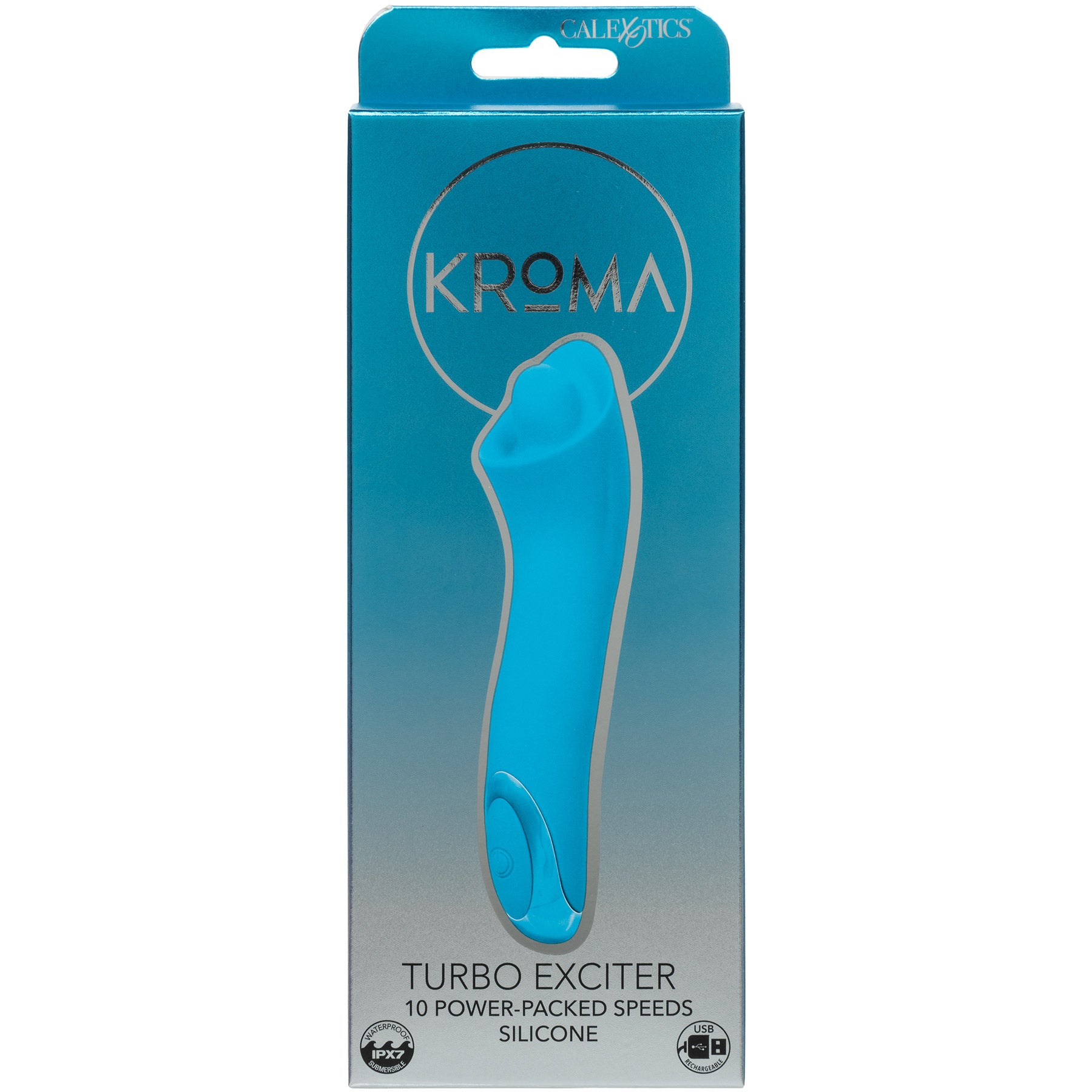 Kroma Turbo Exciter Rechargeable Silicone Mini Massager By CalExotics