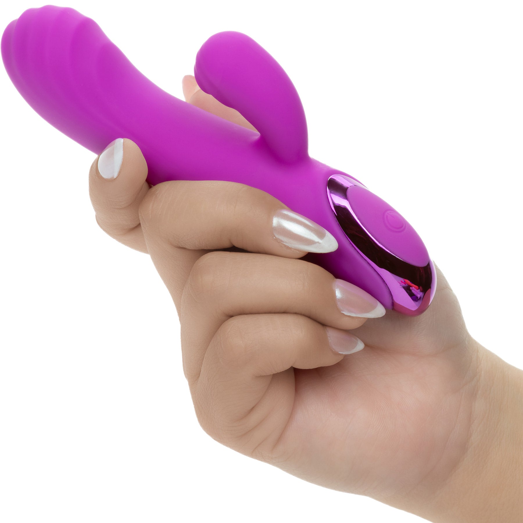 Kroma Turbo Passion Rechargeable Silicone Dual Stimulator By CalExotics