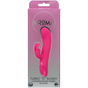 Kroma Turbo G Bunny Silicone Rabbit Style Vibrator By CalExotics