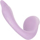 Slay #FlexMe Silicone Waterproof Rechargeable Dual Stimulation Vibrator By CalExotics - Purple