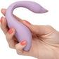 Slay #FlexMe Silicone Waterproof Rechargeable Dual Stimulation Vibrator By CalExotics - Purple