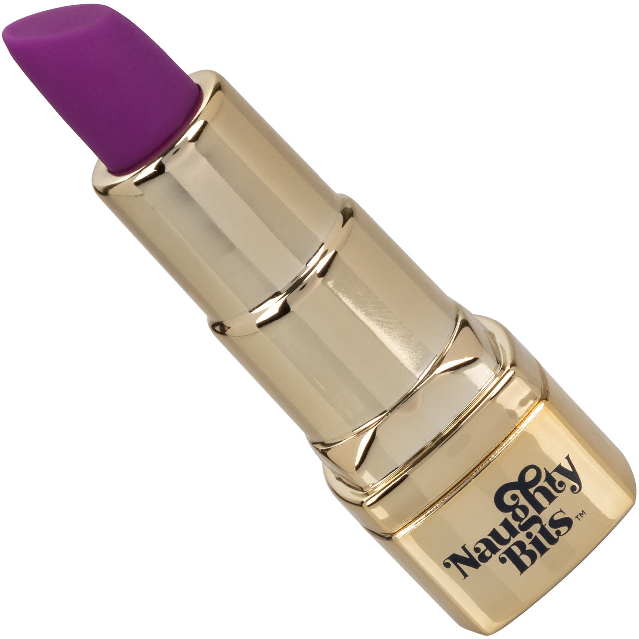 Naughty Bits Bad Bitch Waterproof Rechargeable Lipstick Vibrator By CalExotics