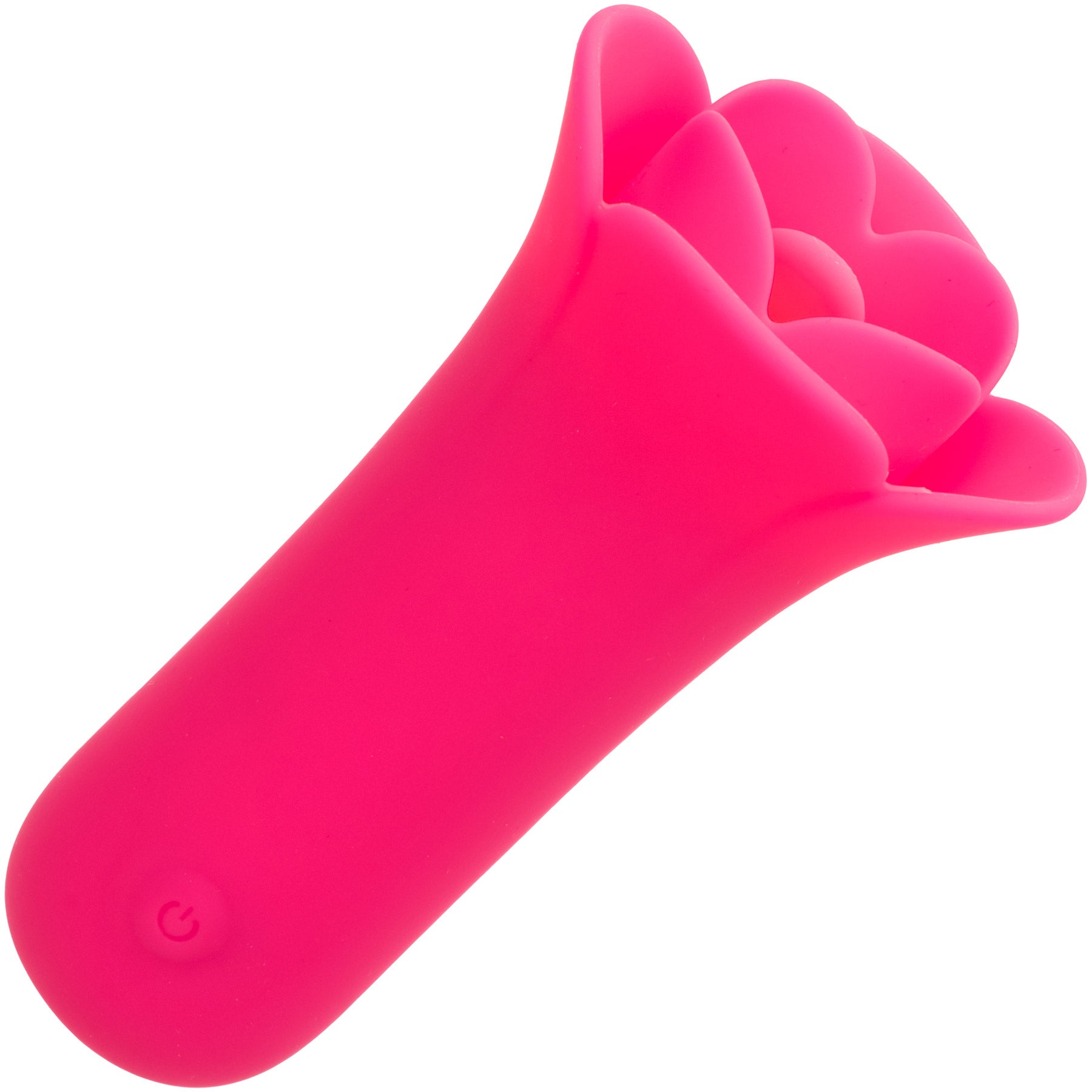 Naughty Bits® Lily Licker Mini Flower Flicker Rechargeable Silicone Vibrator By CalExotics