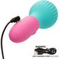 Naughty Bits® To The Max™ Rechargeable Silicone Vibrating Mini Wand By CalExotics