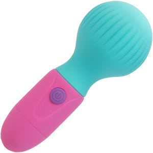 Naughty Bits® To The Max™ Rechargeable Silicone Vibrating Mini Wand By CalExotics