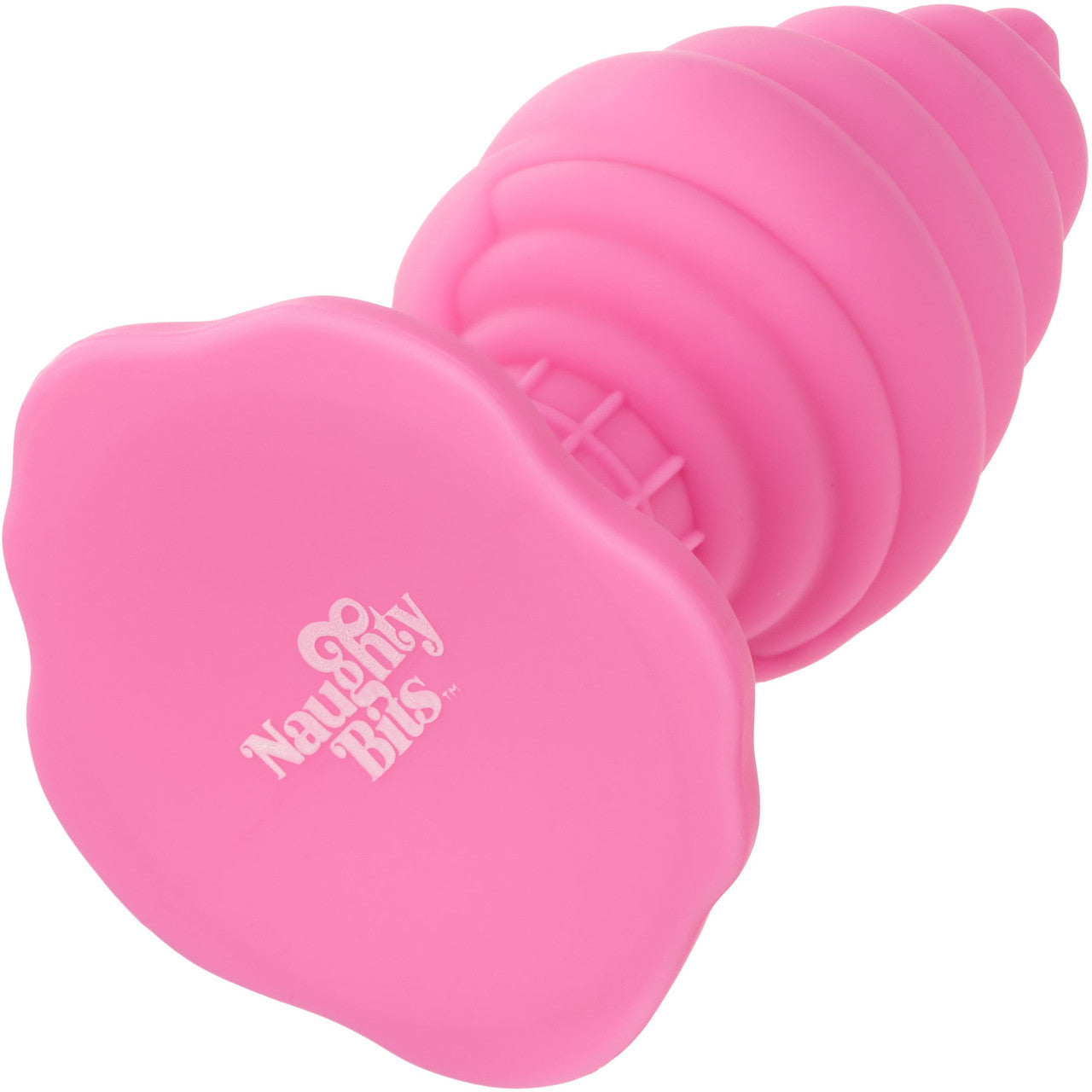 Naughty Bits Yum Bum Ice Cream Cone Silicone Butt Plug By CalExotics - Pink