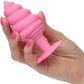 Naughty Bits Yum Bum Ice Cream Cone Silicone Butt Plug By CalExotics - Pink