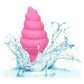 Naughty Bits Yum Bum Ice Cream Cone Silicone Butt Plug By CalExotics - Pink