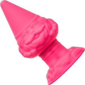 Naughty Bits Anal Gnome Silicone Butt Plug By CalExotics - Pink