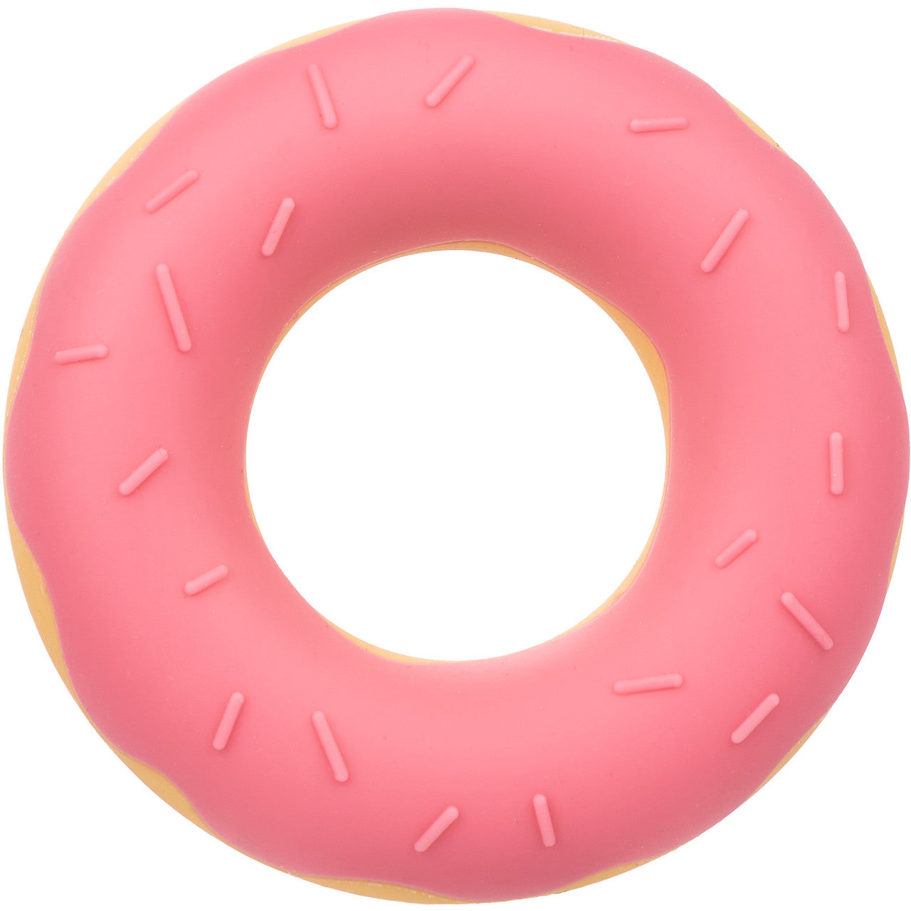 Naughty Bits Dickin' Donuts Silicone Donut Cock Ring By CalExotics - Pink