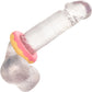 Naughty Bits Dickin' Donuts Silicone Donut Cock Ring By CalExotics - Pink