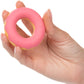 Naughty Bits Dickin' Donuts Silicone Donut Cock Ring By CalExotics - Pink