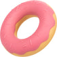 Naughty Bits Dickin' Donuts Silicone Donut Cock Ring By CalExotics - Pink