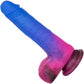 Naughty Bits Ombré Hombre Silicone Vibrating Suction Cup 7.25" Dildo by CalExotics