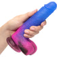 Naughty Bits Ombré Hombre Silicone Vibrating Suction Cup 7.25" Dildo by CalExotics