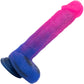 Naughty Bits Ombré Hombre XL Silicone Vibrating Suction Cup 8.5" Dildo by CalExotics