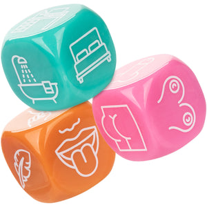 Naughty Bits Roll With It Icon-Based Sex Dice Game By CalExotics