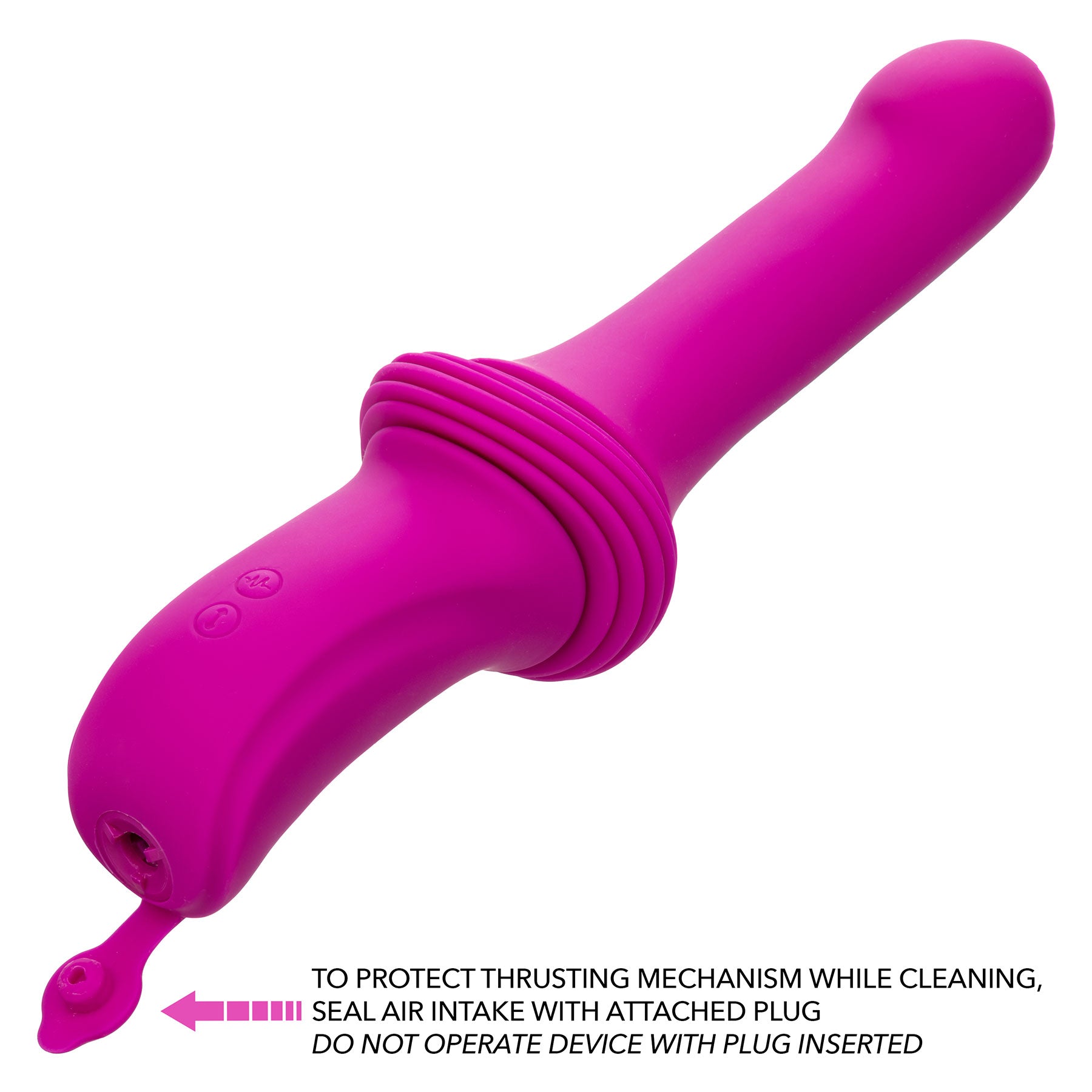 Overdrive Remote Control Sex Machine Handheld Silicone Smooth Thruster By CalExotics