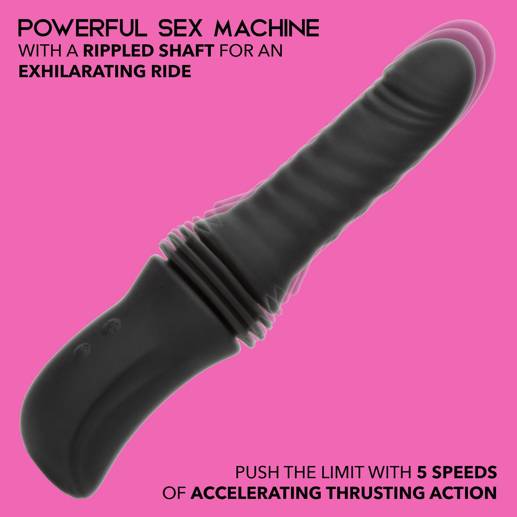 Overdrive Remote Control Sex Machine Handheld Silicone Waterproof Thruster