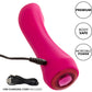 Gem Vibe Collection 7" Bliss Rechargeable Waterproof Silicone G-Spot Vibrator By CalExotics - Pink