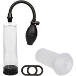 Peak Edging Kit With Penis Pump, Stroker & Silicone Cock Ring By CalExotics