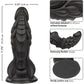 Monster Dong The Martian 7.75" Silicone Suction Cup Dildo By CalExotics - Black