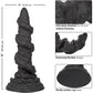 Monster Dong The Kraken 8" Silicone Suction Cup Dildo By CalExotics - Black