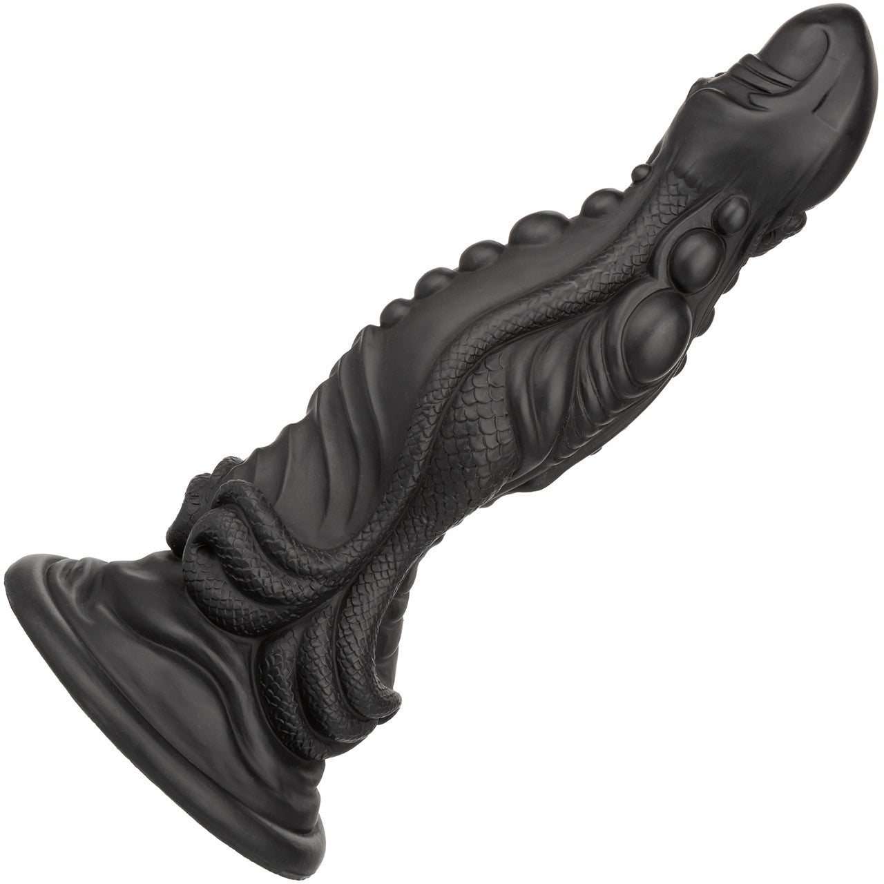 Monster Dong The Colossus 9.75" Silicone Suction Cup Dildo By CalExotics - Black