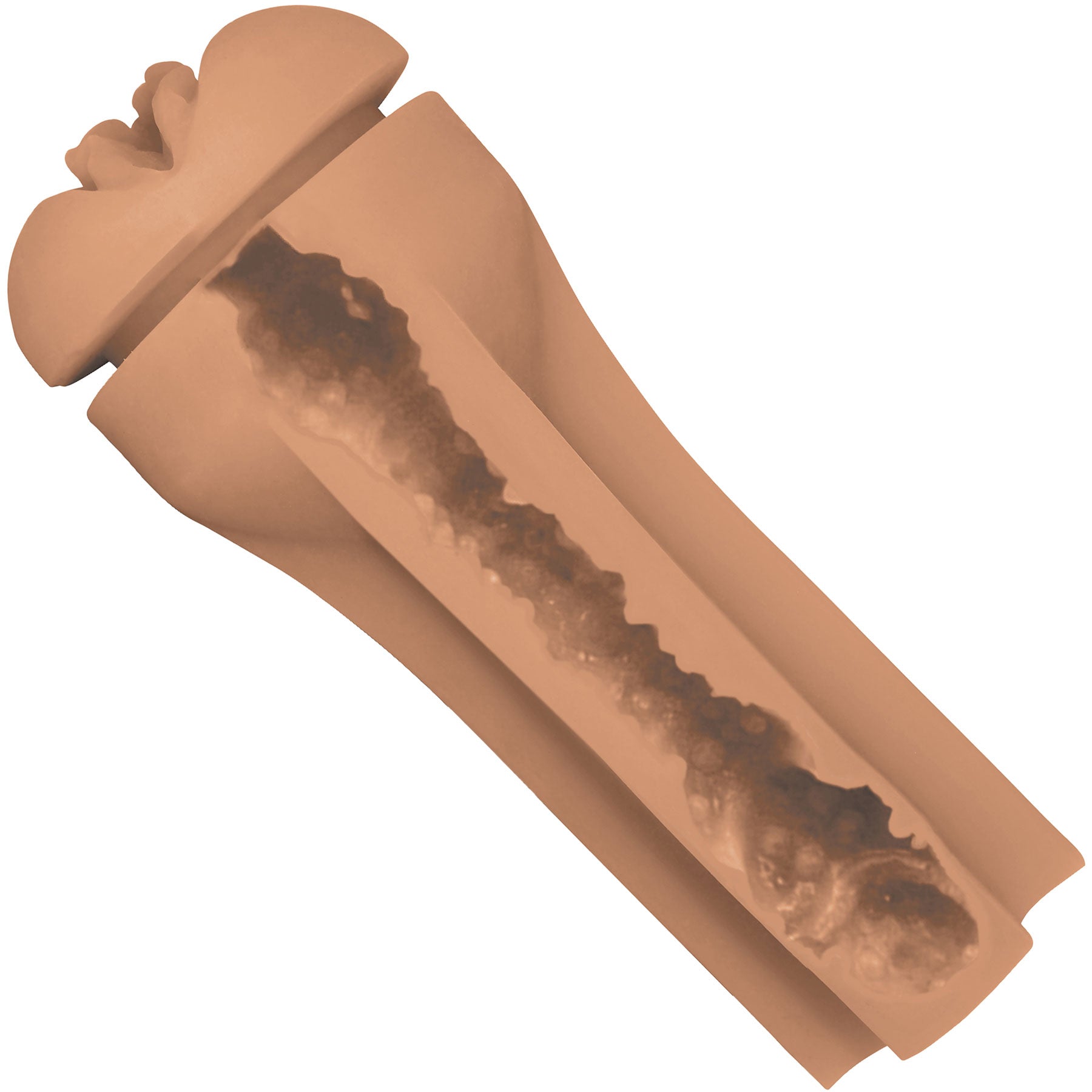 Xcess™ Tight Pussy Penis Masturbator By CalExotics - Caramel