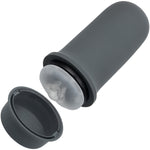 Milk Master™ Grip-N-Stroke Pussy Rechargeable Vibrating Penis Masturbator