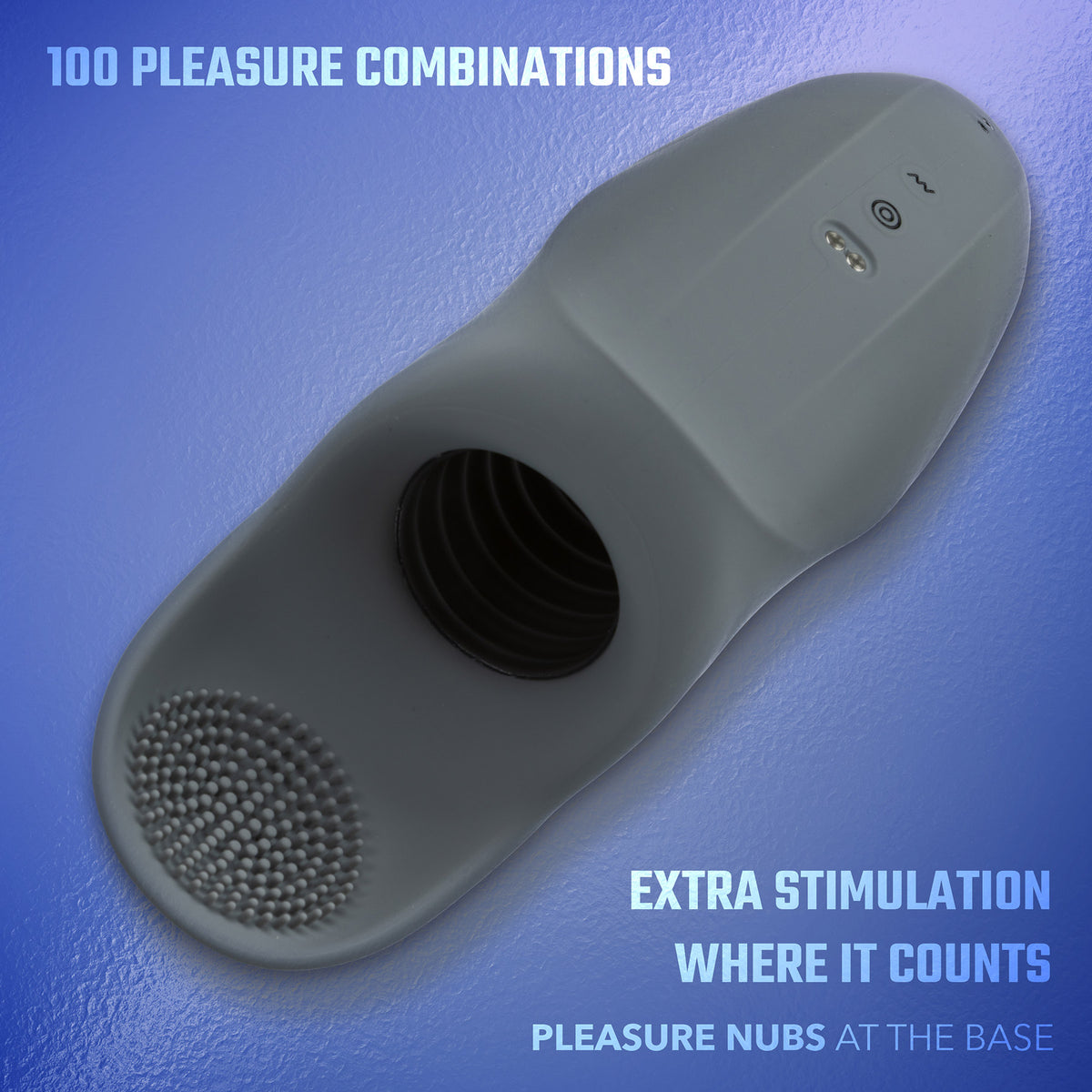 Milk Master™ Rechargeable Squeeze & Please Vibrating Penis Masturbator