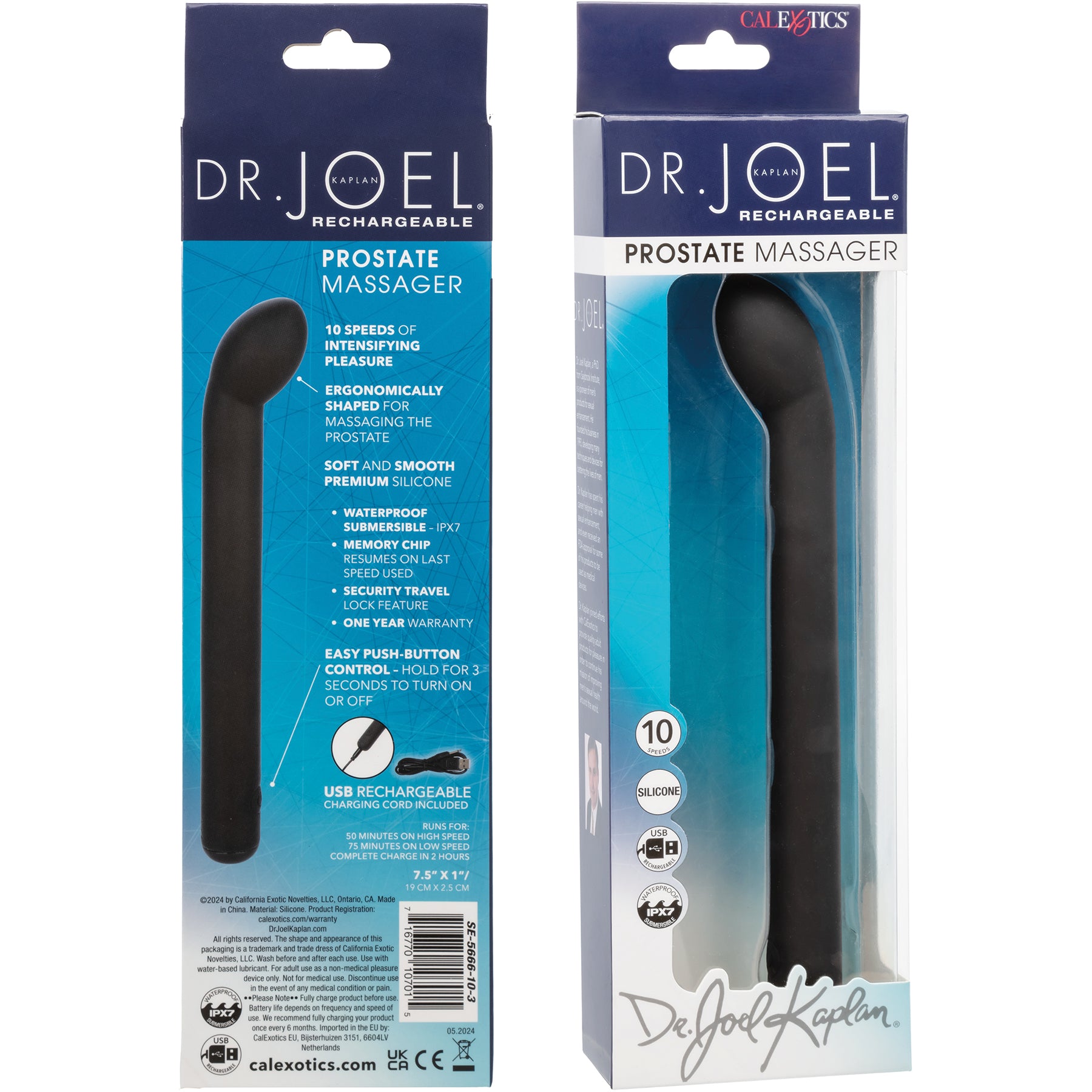 Dr. Joel Kaplan Rechargeable Silicone Prostate Massager