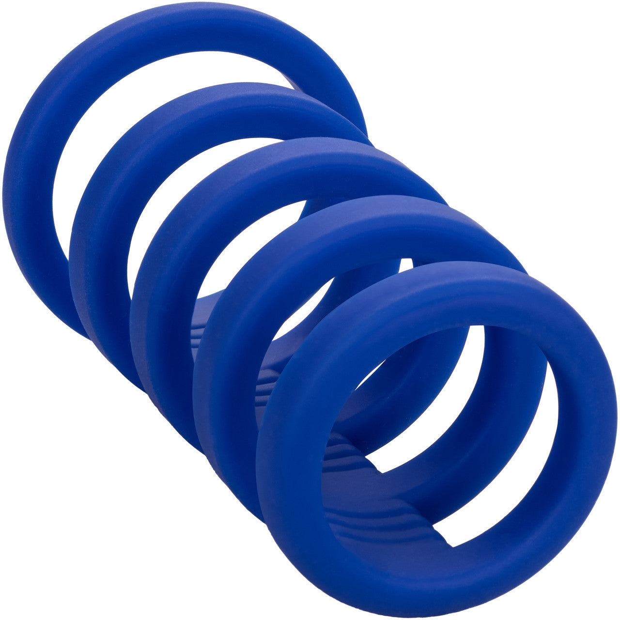 Admiral Xtreme Silicone Cock Cage & Ring By CalExotics - Blue