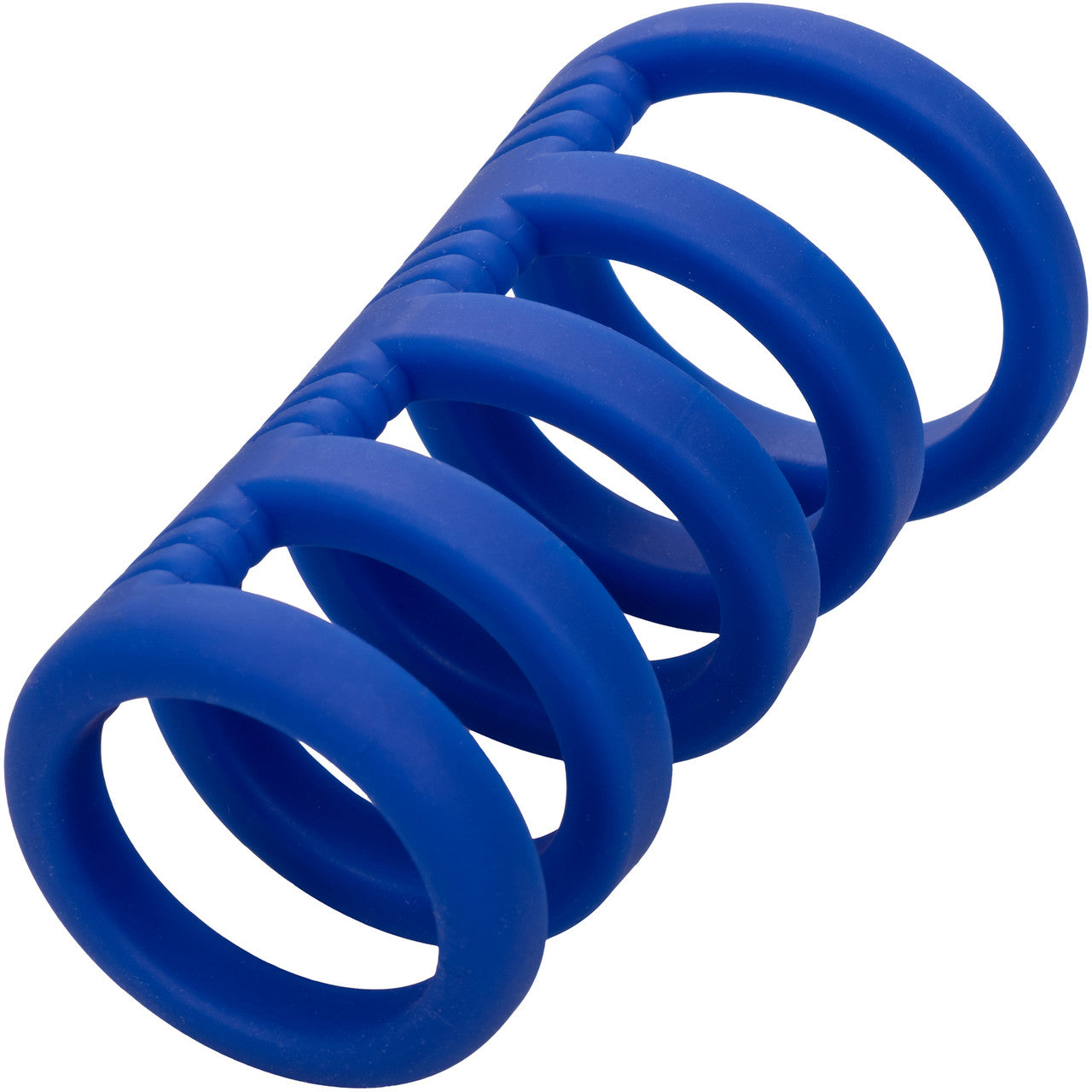 Admiral Xtreme Silicone Cock Cage & Ring By CalExotics - Blue