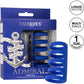 Admiral Xtreme Silicone Cock Cage & Ring By CalExotics - Blue