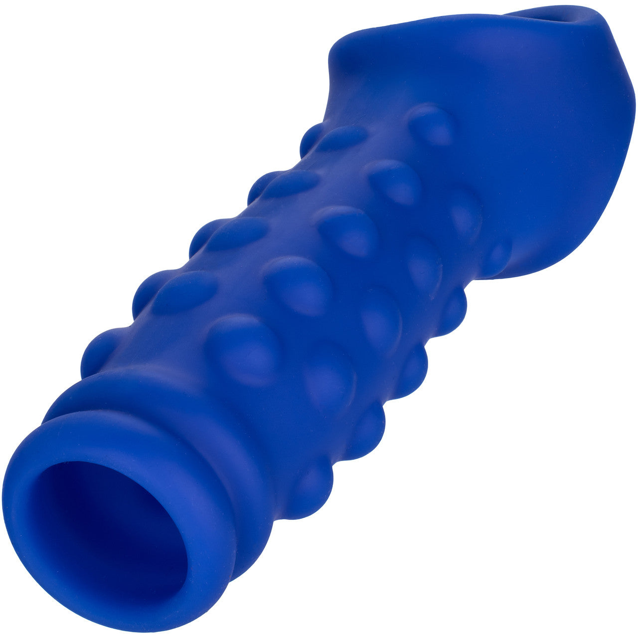 Admiral Liquid Silicone Beaded Penis Extension By CalExotics - Blue