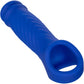 Admiral Liquid Silicone Wave Penis Extension By CalExotics - Blue