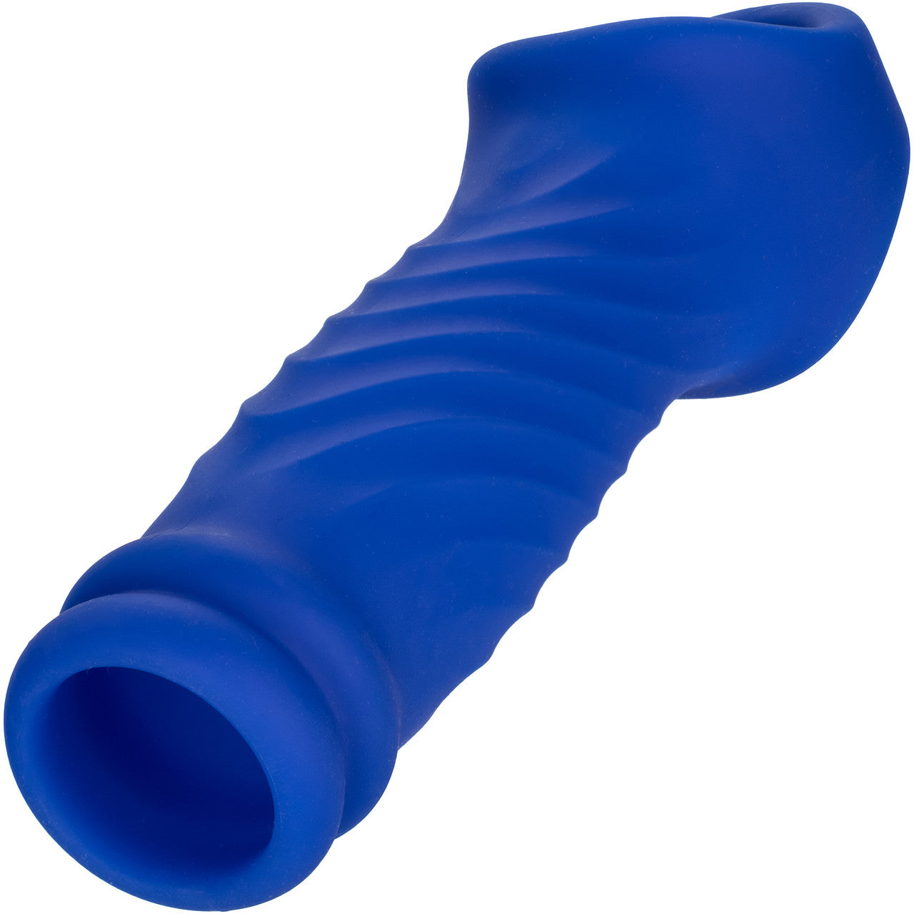 Admiral Liquid Silicone Wave Penis Extension By CalExotics - Blue