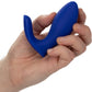 Admiral Prostate Rimming Rechargeable Vibrating Silicone Probe by CalExotics - Blue